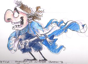 Samurai vs Ninja book 