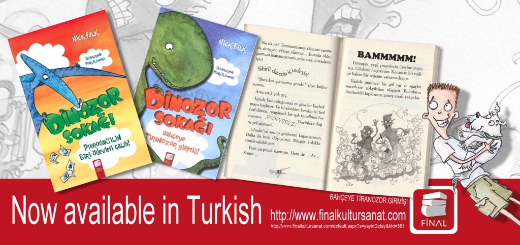 Turkish Saurus Street Books April 2015