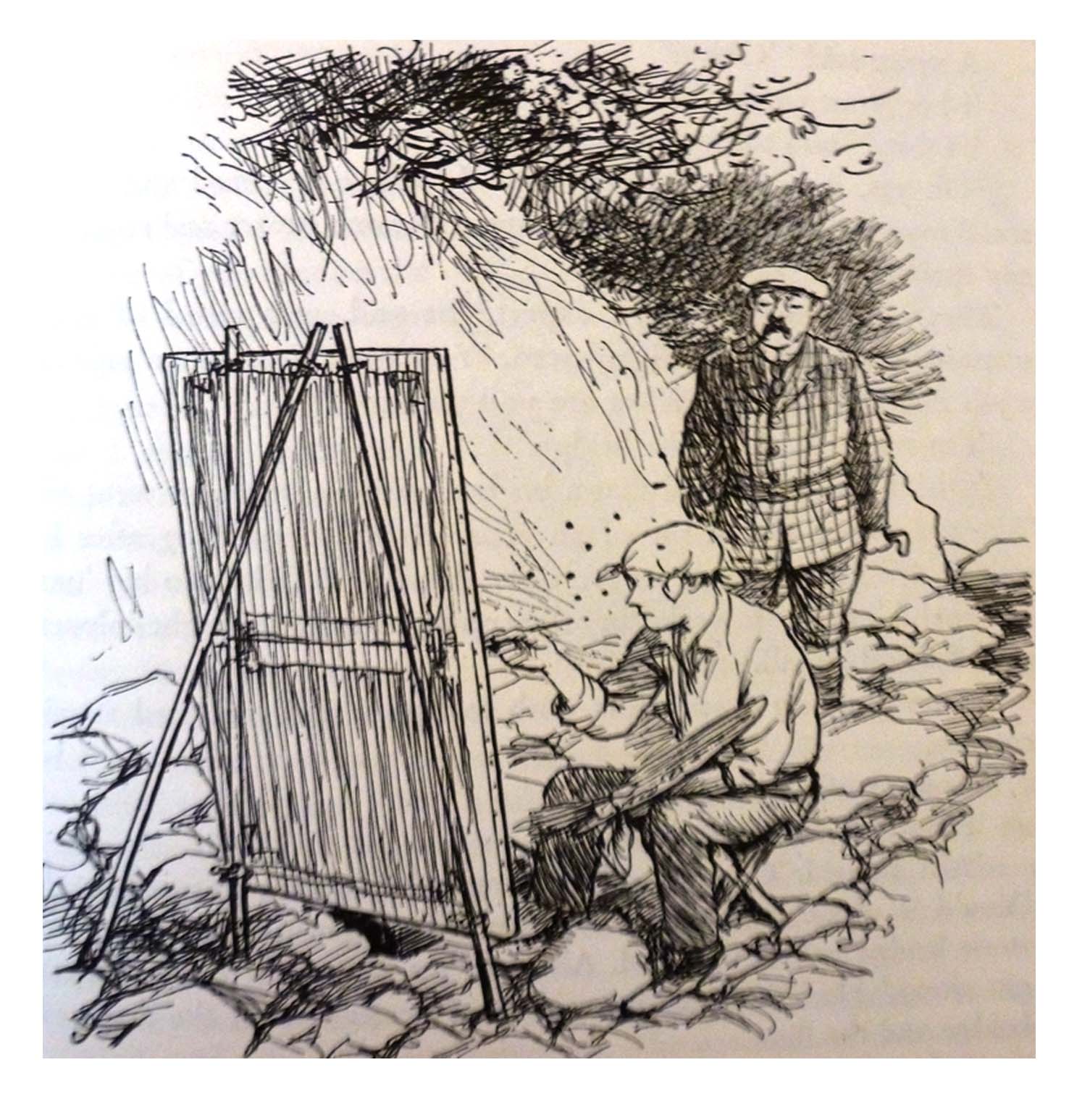 Shepard drawn from life